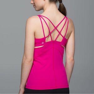 Lululemon Equisite II Cutout Tank Top